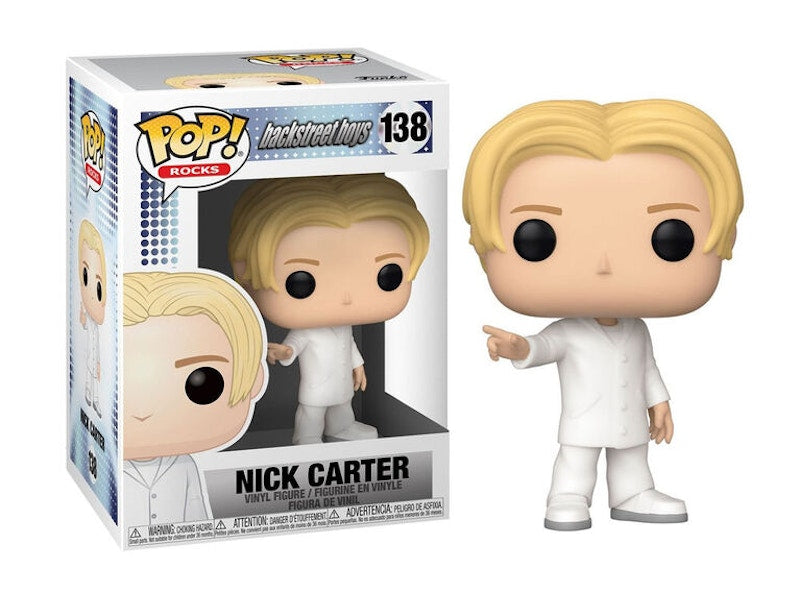 Funko Pop! Rocks Backstreet Boys Nick Carter Figure #138