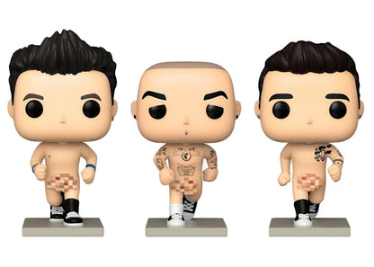 Funko Pop! Rocks Blink-182 Mark Hoppus, Travis Barker and Tom Delonge 2022 Hot Topic Expo Exclusive 3-Pack