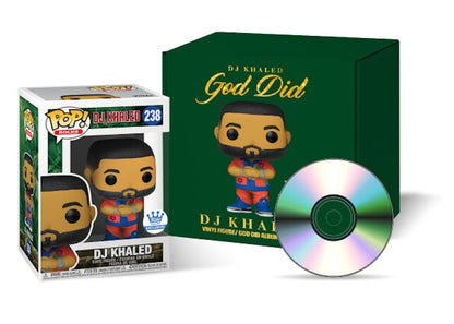 Funko Pop! Rocks DJ Khaled (God Did) Funko Shop Exclusive Box Set (LE 500)