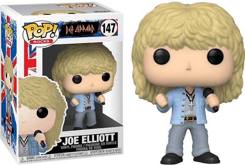 Funko Pop! Rocks Def Leppard Joe Elliott Figure #147