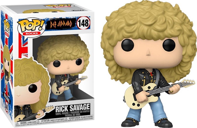 Funko Pop! Rocks Def Leppard Rick Savage Figure #148