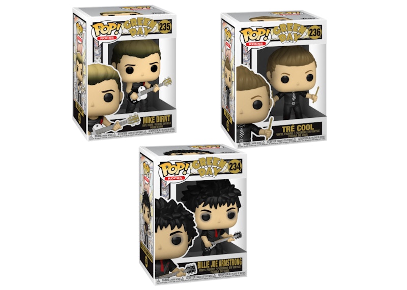 Funko Pop! Rocks Green Day Set of 3