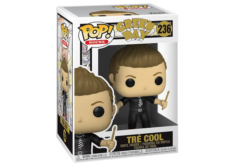Funko Pop! Rocks Green Day Tre Cool Figure #236