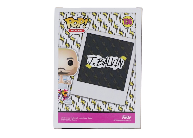 Funko Pop! Rocks J Balvin "Green Hair" Limited Edition Chase Figure #136