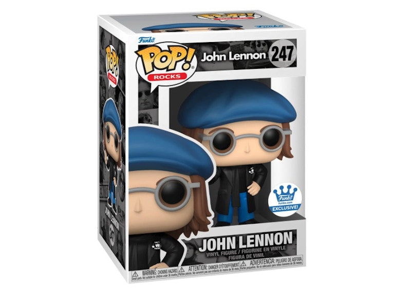Funko Pop! Rocks John Lennon Funko Shop Exclusive Figure #247