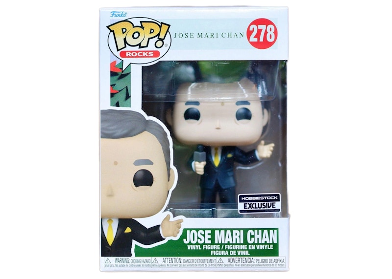 Funko Pop! Rocks Jose Mari Chan Philippines Hobbiestock Exclusive Figure #278