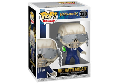 Funko Pop! Rocks Megadeth Vic Rattlehead Figure #320