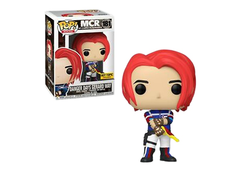 Funko Pop! Rocks My Chemical Romance Danger Days Gerard Way Hot Topic Exclusive Figure #181