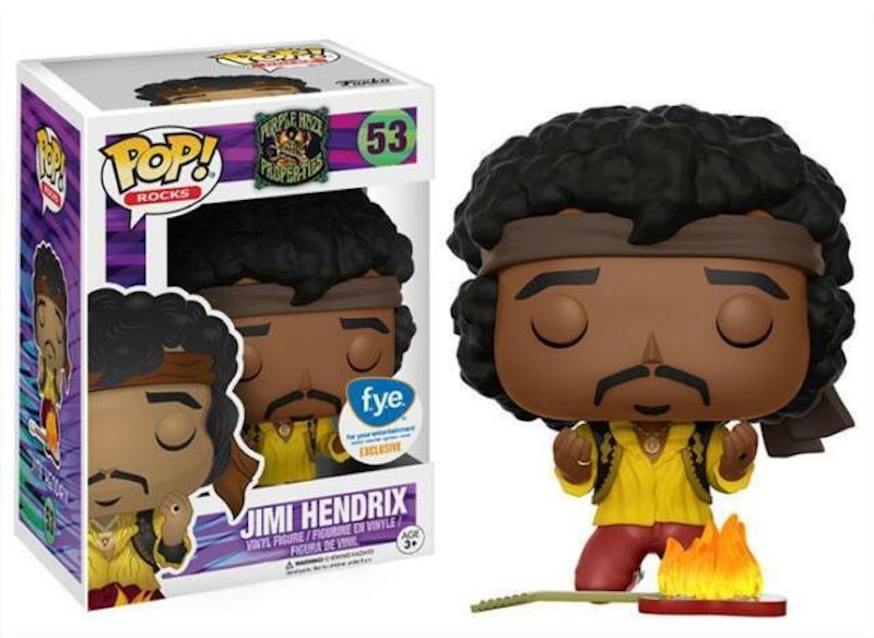 Funko Pop! Rocks Purple Haze Properties Jimi Hendrix FYE Exclusive Figure #53