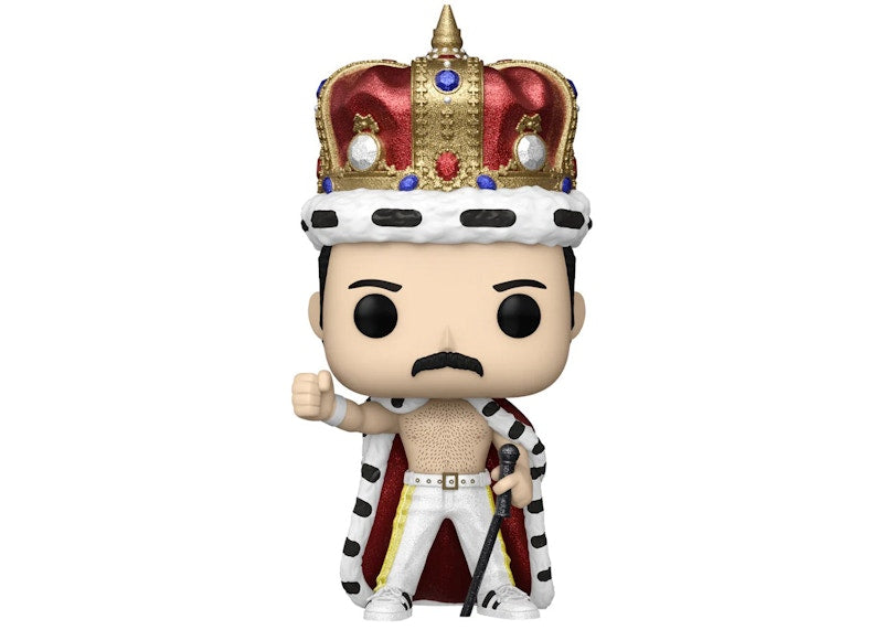 Funko Pop! Rocks Queen Freddie Mercury Diamond Collection Big Apple Collectibles Exclusive Figure #184