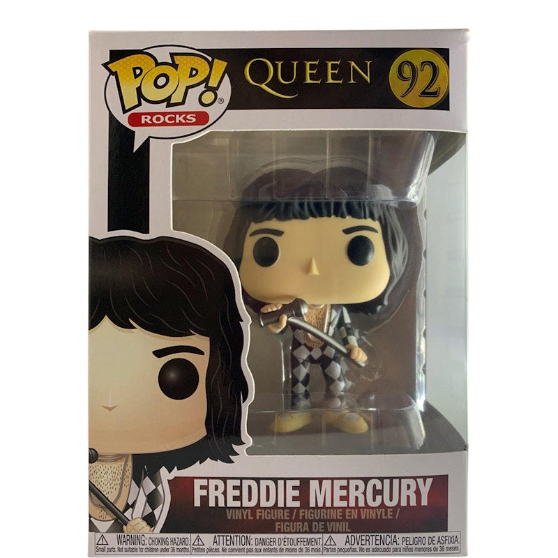 Funko Pop! Rocks Queen Freddie Mercury Figure #92