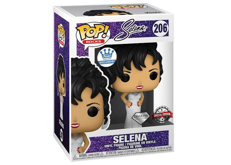 Funko Pop! Rocks Selena Diamond Funko Shop Special Edition Figure #206