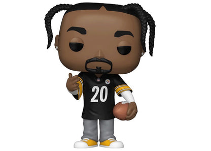 Funko Pop! Rocks Snoop Dogg (In Black Steelers Jersey) Snoop Dogg x Funko Exclusive (LE 15,000) Figure #304