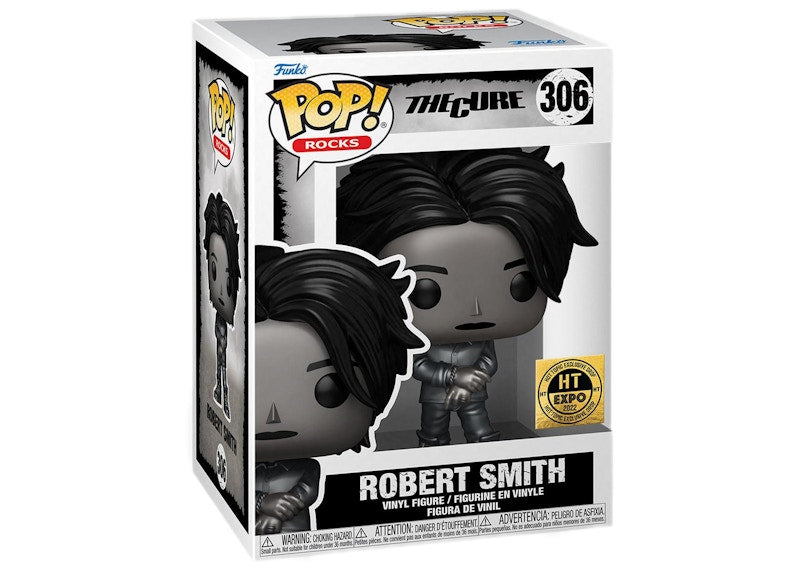 Funko Pop! Rocks The Cure Robert Smith 2022 Hot Topic Expo Exclusive Figure #306
