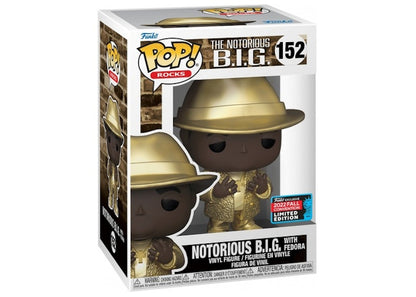 Funko Pop! Rocks The Notorious B.I.G. (Notorious B.I.G. with Fedora) 2022 Fall Convention Exclusive Figure #152