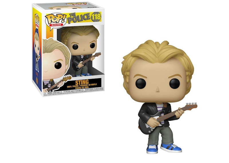 Funko Pop! Rocks The Police Sting Figure #118