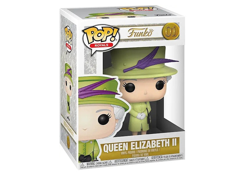 Funko Pop! Royals Queen Elizabeth II Figure #01