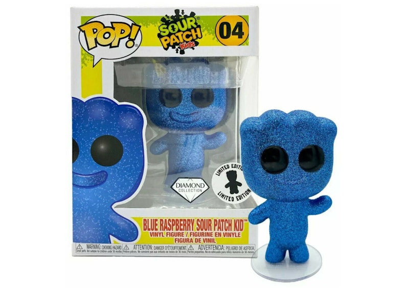Funko Pop! Sour Patch Kids Blue Raspberry Sour Patch Kid Diamond Limited Edition Figure #04