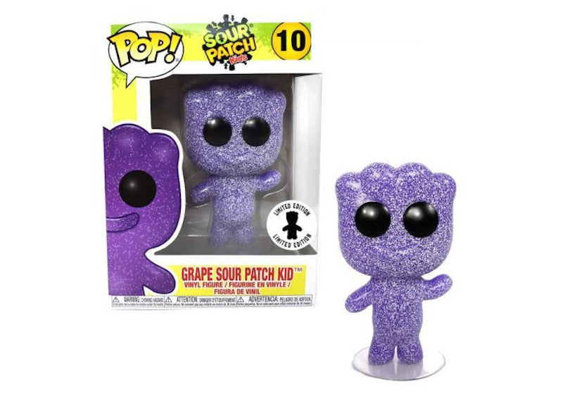 Funko Pop! Sour Patch Kids Grape Sour Patch Kid Limited Edition Figure #10