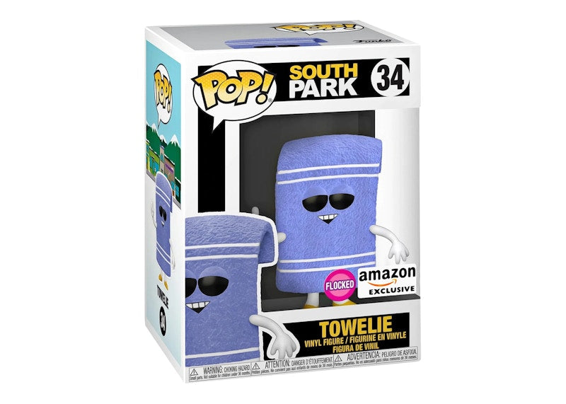 Funko Pop! South Park Towelie (Flocked) Amazon Exclusive Figure #34