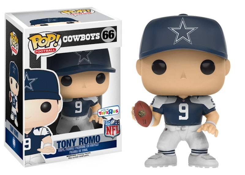 Funko Pop! Sports Football Cowboys Tony Romo Throwback Jersey Toys R Us Exclusive Figure #66