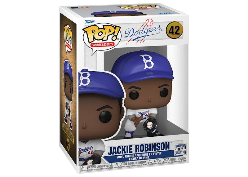 Funko Pop! Sports Legends Brooklyn Dodgers Jackie Robinson Figure #42