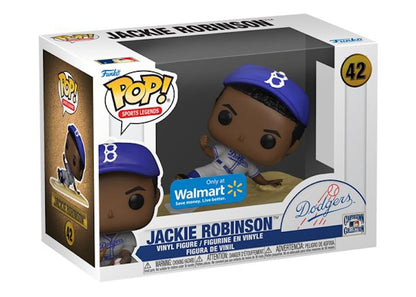 Funko Pop! Sports Legends Brooklyn Dodgers Jackie Robinson Walmart Exclusive Figure #42