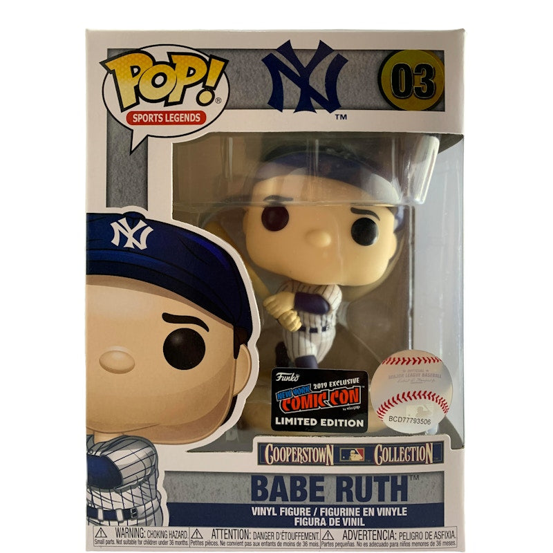 Funko Pop! Sports Legends New York Yankees Babe Ruth NYCC Figure #03
