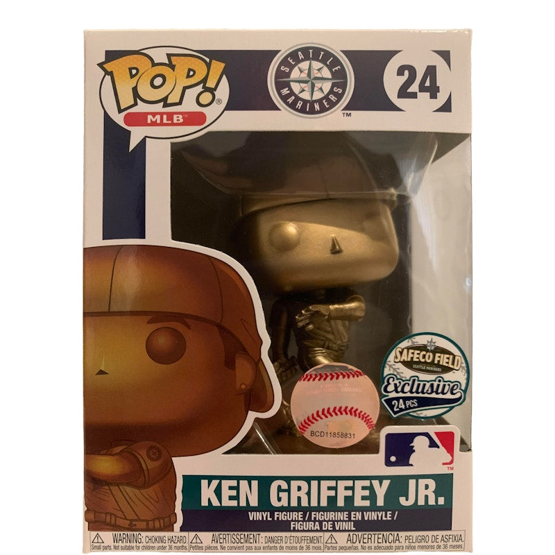Funko Pop! Sports MLB Seattle Mariners Ken Griffey Jr. (Gold) Safeco Field Exclusive Figure #24