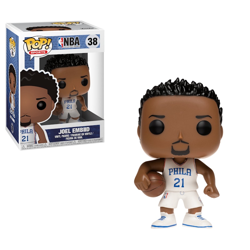 Funko Pop! Sports NBA Joel Embid (White Jersey) Figure #38