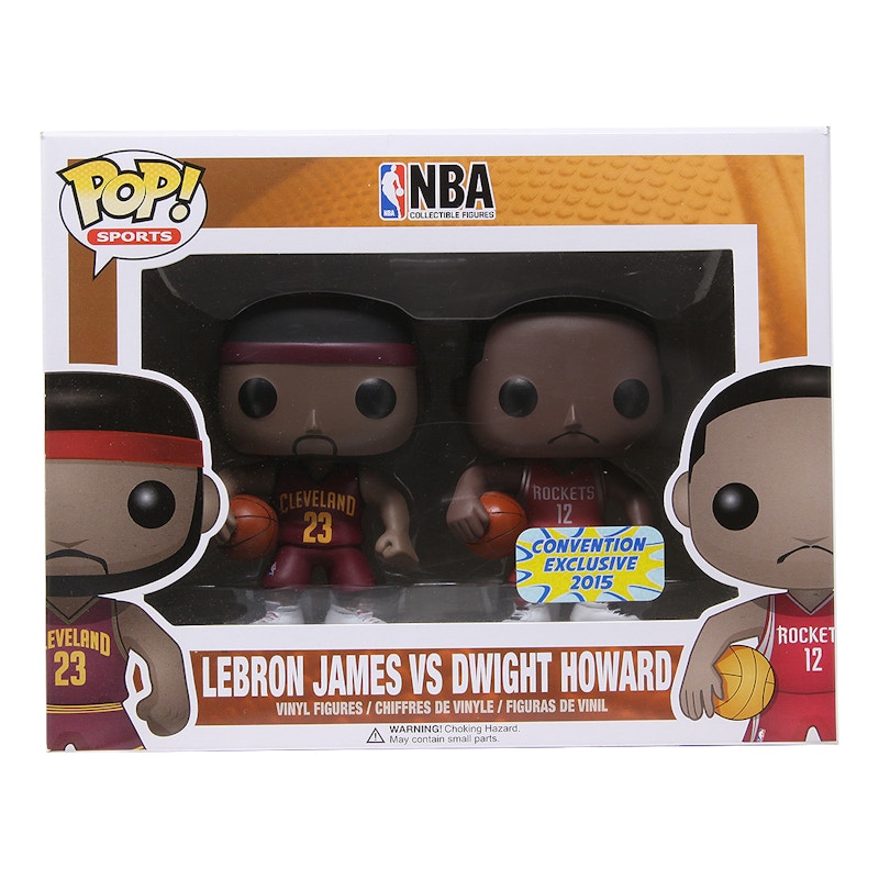 Funko Pop! Sports NBA Lebron James vs Dwight Howard Convention Exclusive 2 Pack