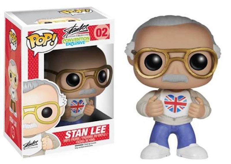 Funko Pop! Stan Lee Stan Lee (British Flag) Figure #02