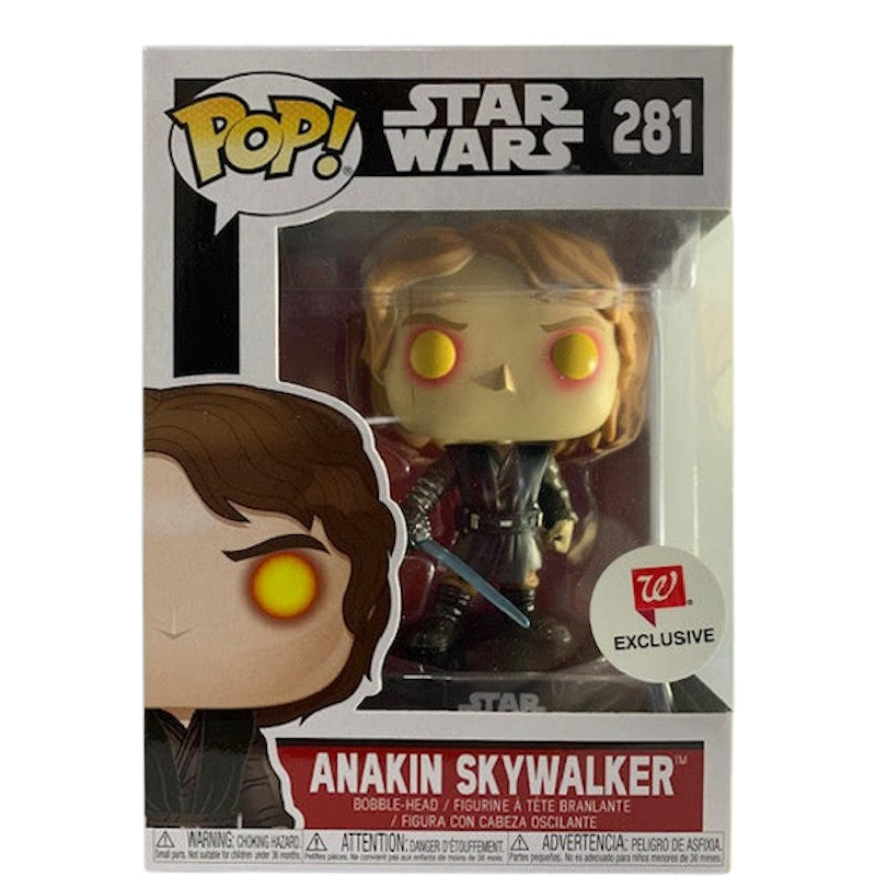 Funko Pop! Star Wars Anakin Skywalker Walgreens Exclusive Bobble-Head Figure #281