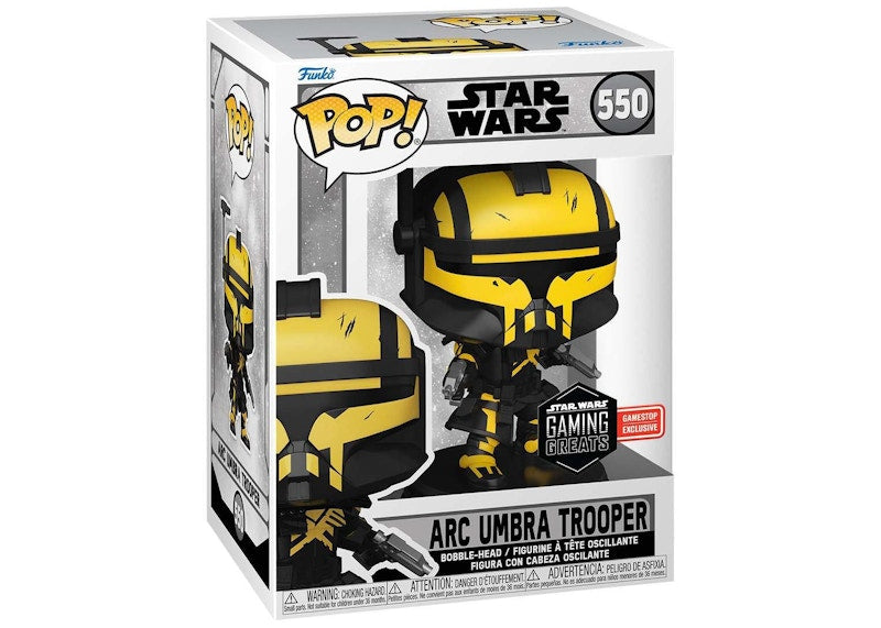Funko Pop! Star Wars Arc Umbra Trooper Gaming Greats GameStop Exclusive Figure #550