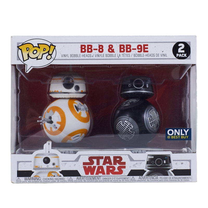 Funko Pop! Star Wars BB-8 & BB-9E Best Buy Exclusive 2 Pack