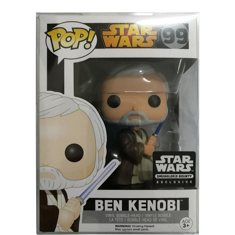 Funko Pop! Star Wars Ben Kenobi Smugglers Bounty Exclusive Bobble-Head Figure #99