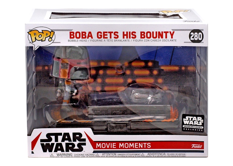 Funko Pop! Star Wars Boba Gets His Bounty Movie Moments Smuggler's Bounty Exclusive Figure #280