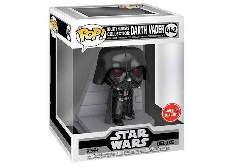 Funko Pop! Star Wars Bounty Hunters Collection: Darth Vader GameStop Exclusive Figure #442