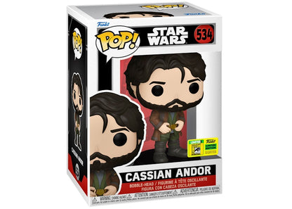 Funko Pop! Star Wars Cassian Andor 2022 SDCC Exclusive Figure #534