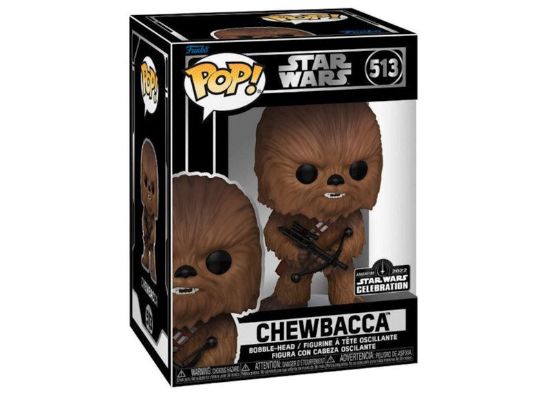 Funko Pop! Star Wars Chewbacca 2022 Star Wars Celebration Exclusive Figure #513