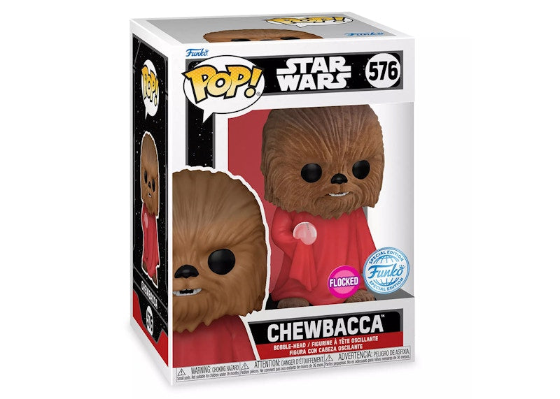 Funko Pop! Star Wars Chewbacca Flocked Funko Special Edition Figure #576