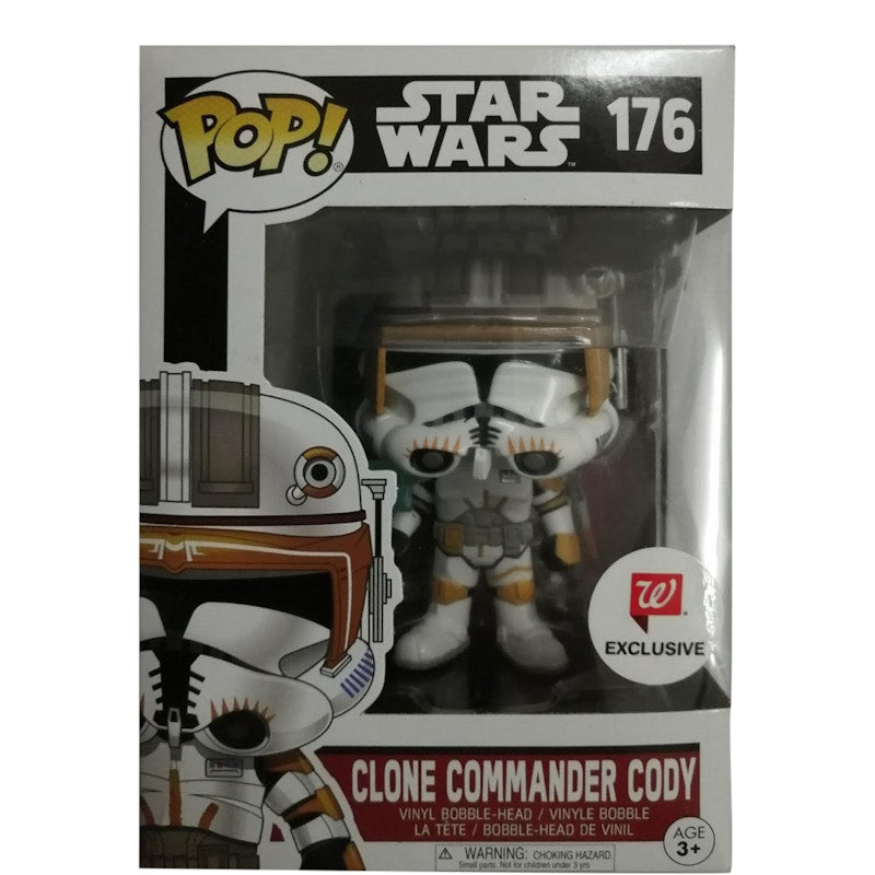 Funko Pop! Star Wars Clone Commander Cody Walgreens Exclusive Bobble-Head Figure #176