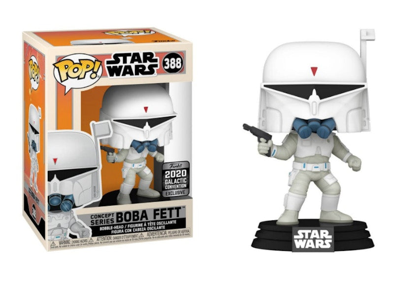 Funko Pop! Star Wars Concept Series Boba Fett Galactic Convention Exclusive Bobble-Head #388