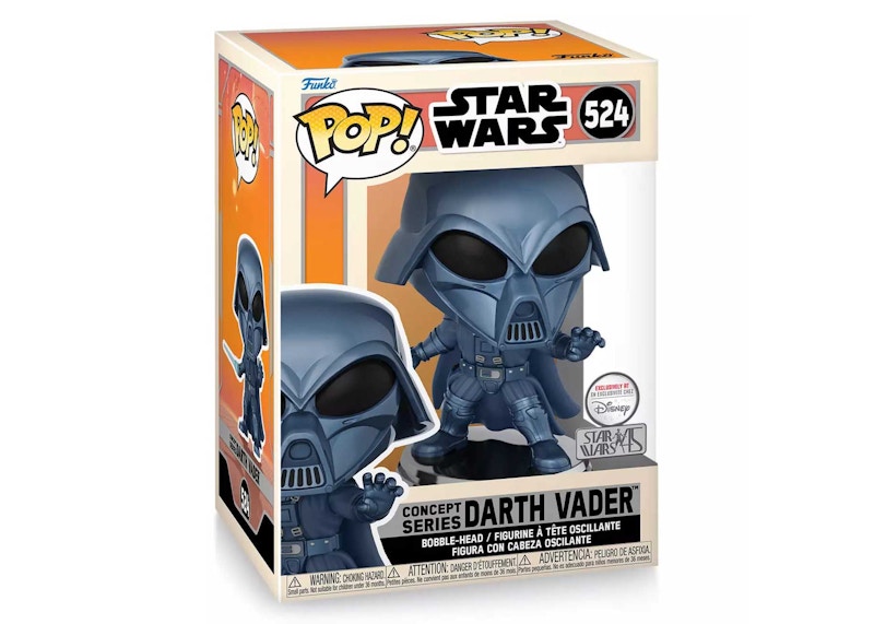 Funko Pop! Star Wars Concept Series Darth Vader Star Wars 45th Anniversary Disney Exclusive Figure #524