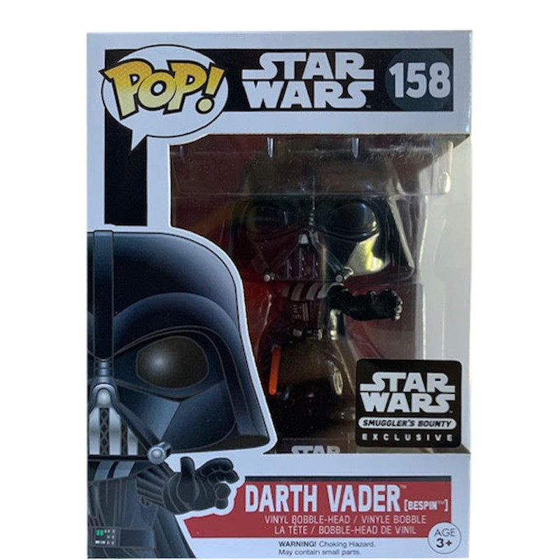 Funko Pop! Star Wars Darth Vader (Besprin) Smugglers Bounty Exclusive Bobble-Head Figure #158
