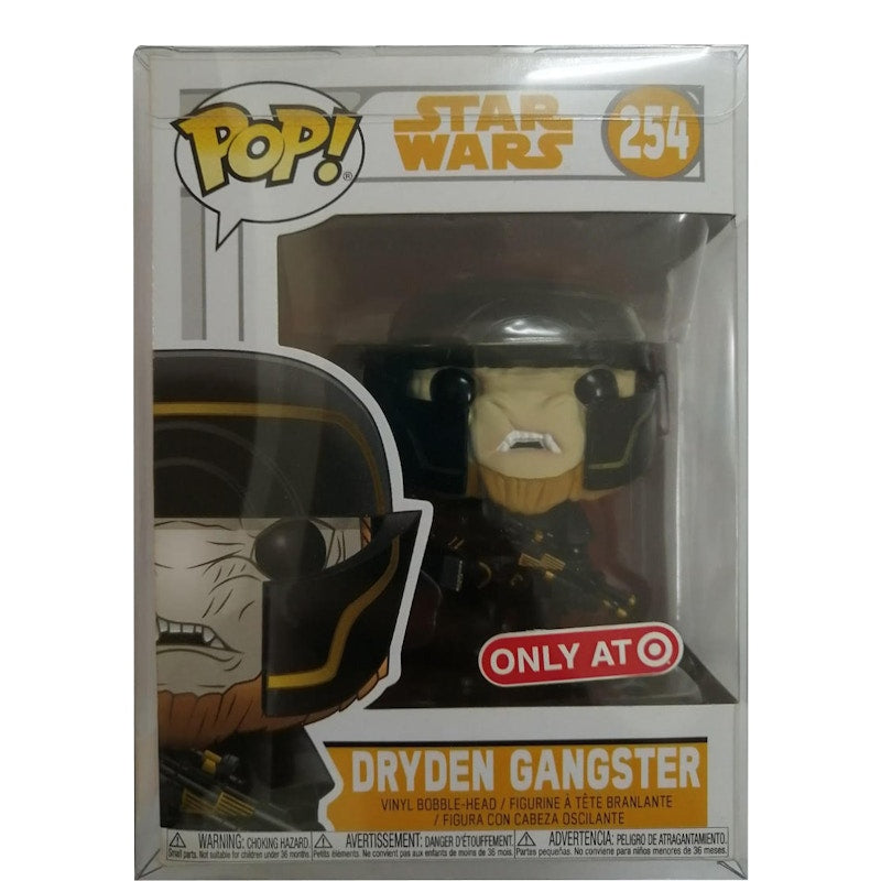 Funko Pop! Star Wars Dryden Gangster Target Exclusive Bobble-Head Figure #254