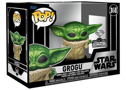 Funko Pop! Star Wars Grogu Diamond Collection 2022 Star Wars Celebration Exclusive (Edition of 5000) Figure #368