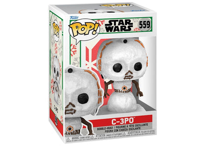 Funko Pop! Star Wars Holiday C-3P0 (Snowman) Figure #559