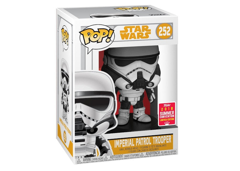 Funko Pop! Star Wars Imperial Patrol Trooper 2018 Summer Convention Exclusive Figure #252