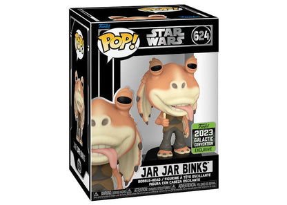 Funko Pop! Star Wars Jar Jar Binks 2023 Galactic Convention Exclusive Figure #624